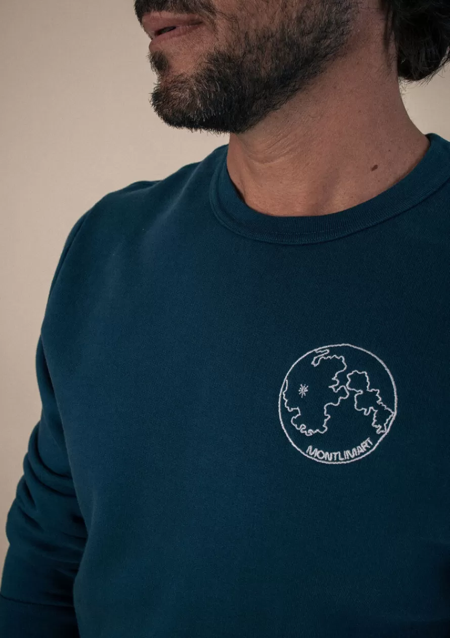 Montlimart Sweats<SWEAT UNIVERS Bleu