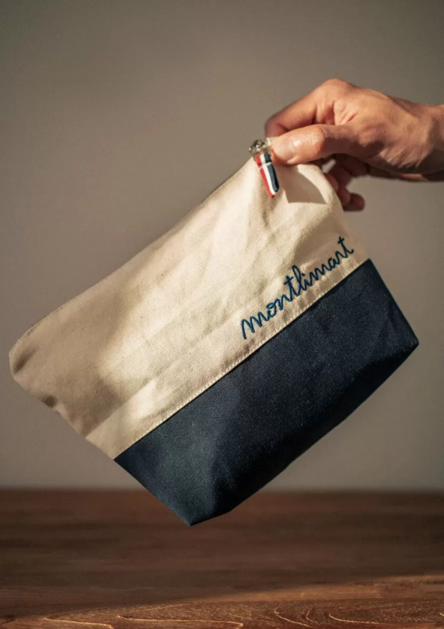 Montlimart Sacs & Bagagerie<TROUSSE VOYAGEUR Naturel/Marine