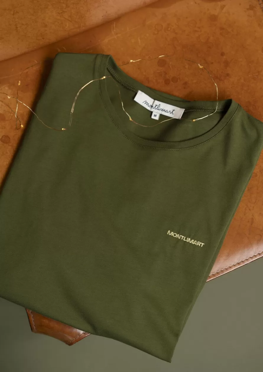 Montlimart T-shirts<T-SHIRT BLASON Vert