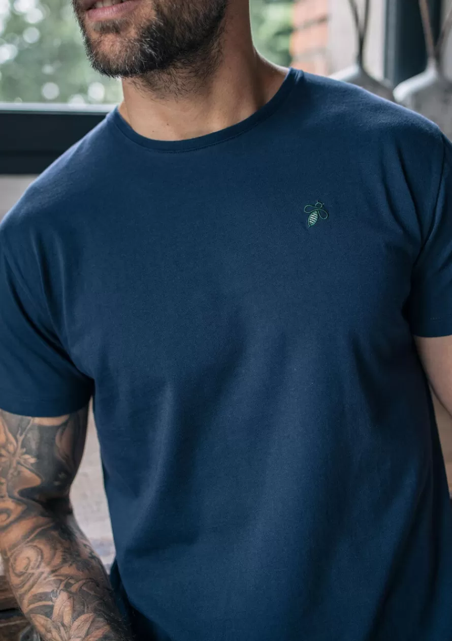 Montlimart T-shirts<T-SHIRT ESSAIM BLEU MARINE BleuMarine