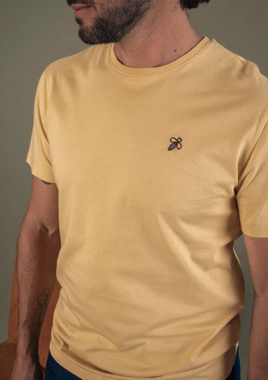 Montlimart T-shirts<T-SHIRT ESSAIM Jaune