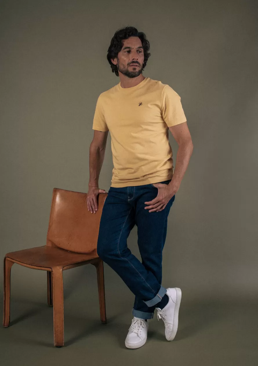 Montlimart T-shirts<T-SHIRT ESSAIM Jaune