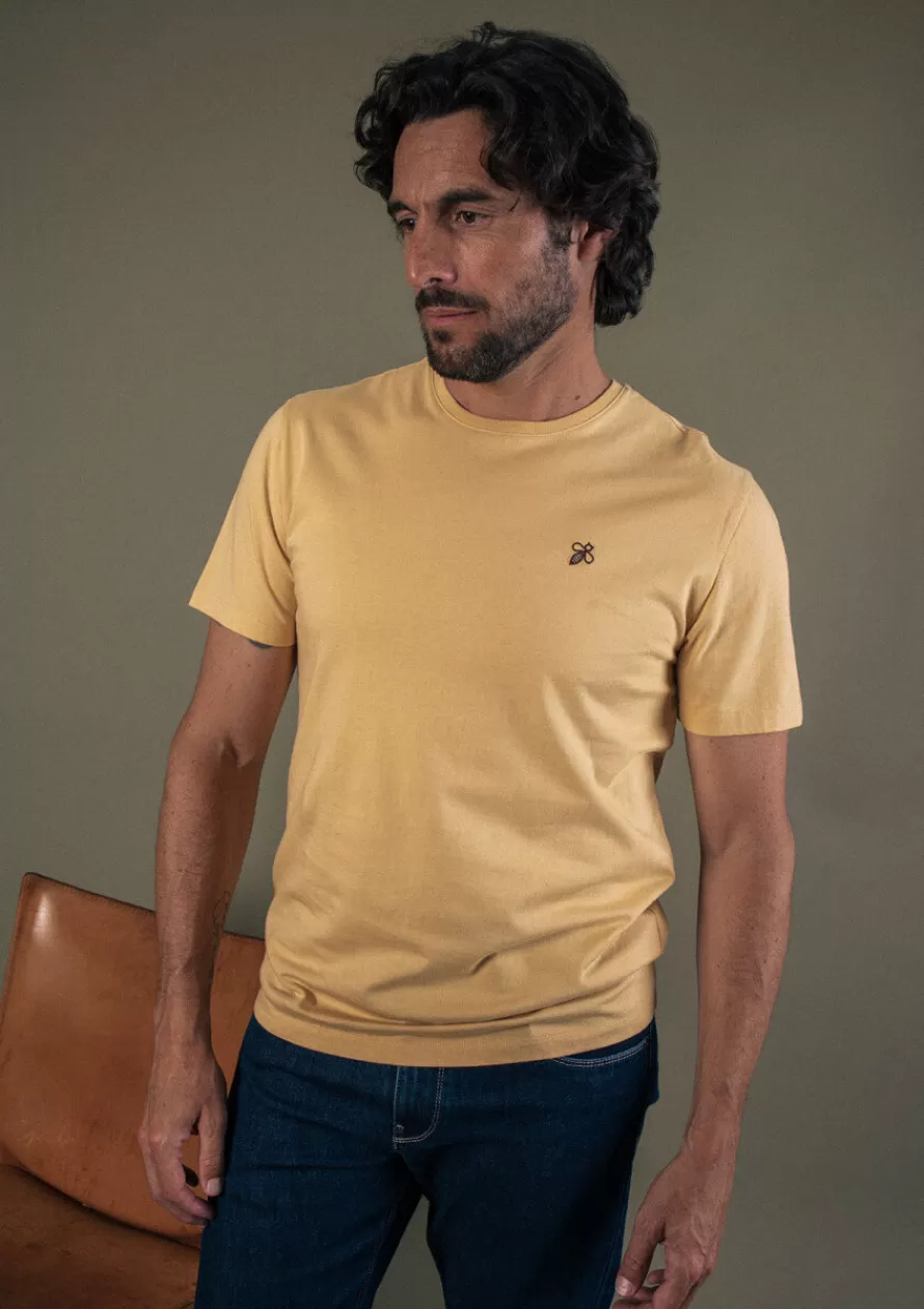 tshirt_essaim_jaune_2-1.webp Montlimart T-shirts<T-SHIRT ESSAIM Jaune