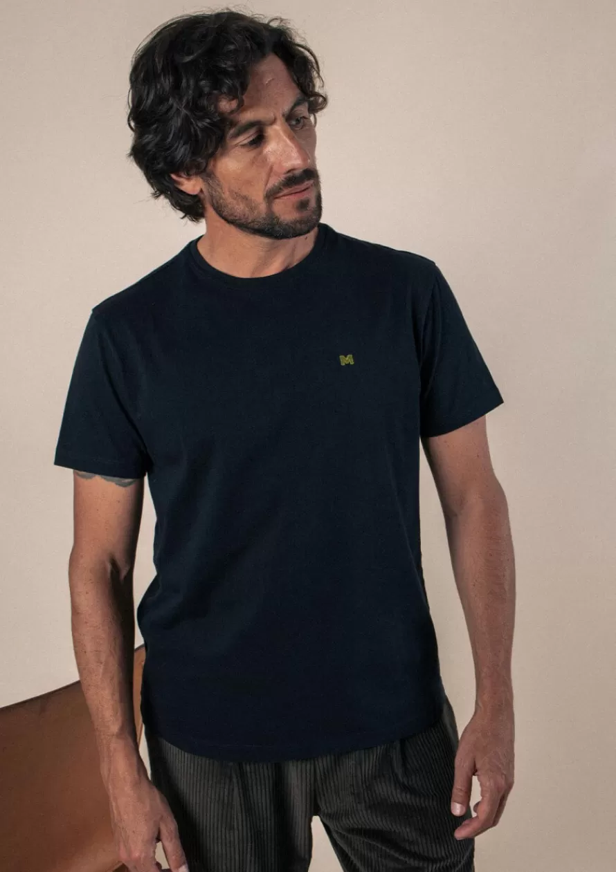 Montlimart T-shirts<T-SHIRT HERITAGE Noir