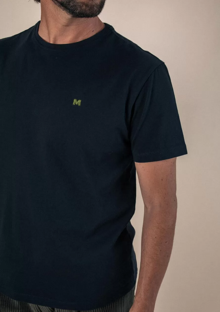 Montlimart T-shirts<T-SHIRT HERITAGE Noir