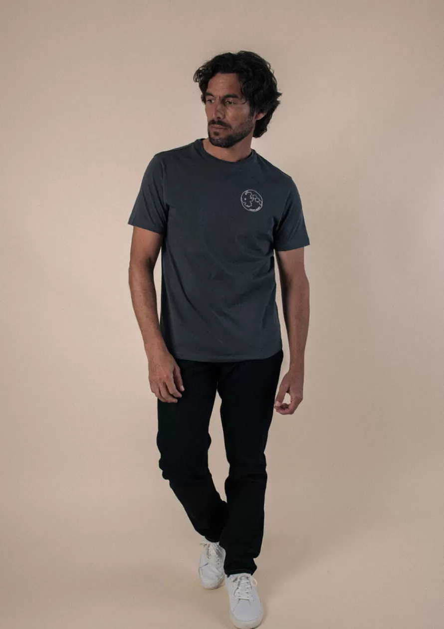 tshirt_lune_anthracite_2-1.webp Montlimart T-shirts<T-SHIRT LUNE Anthracite