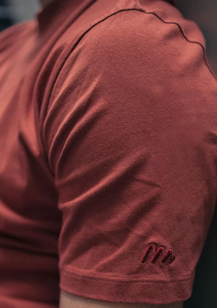 tshirt_minerai_terracotta_2-1.webp Montlimart T-shirts<T-SHIRT MINERAI Terracotta