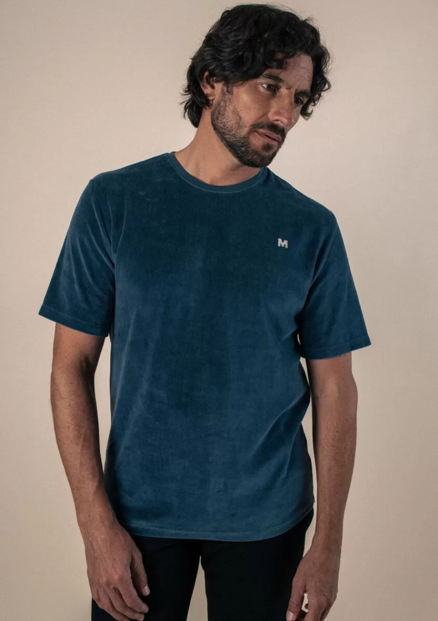 tshirt_relief_bleu_2-1.webp Montlimart T-shirts<T-SHIRT RELIEF Bleu