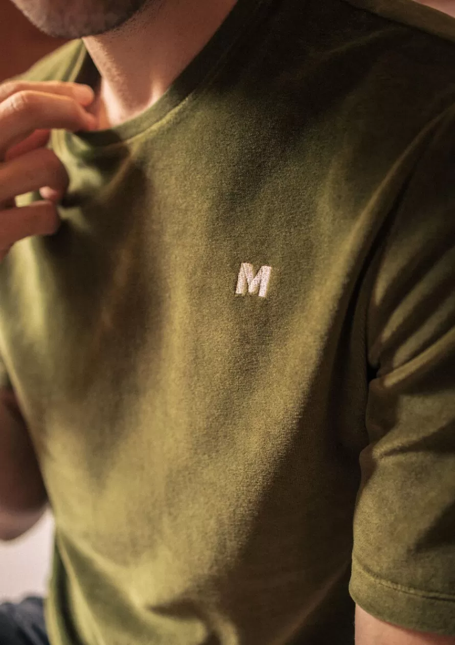 Montlimart T-shirts<T-SHIRT RELIEF Vert