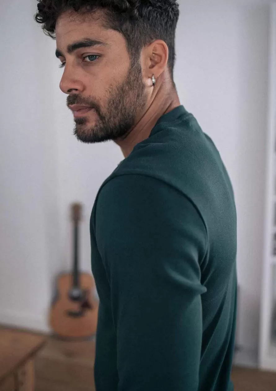 Montlimart T-shirts<T-SHIRT RESPECT Vert