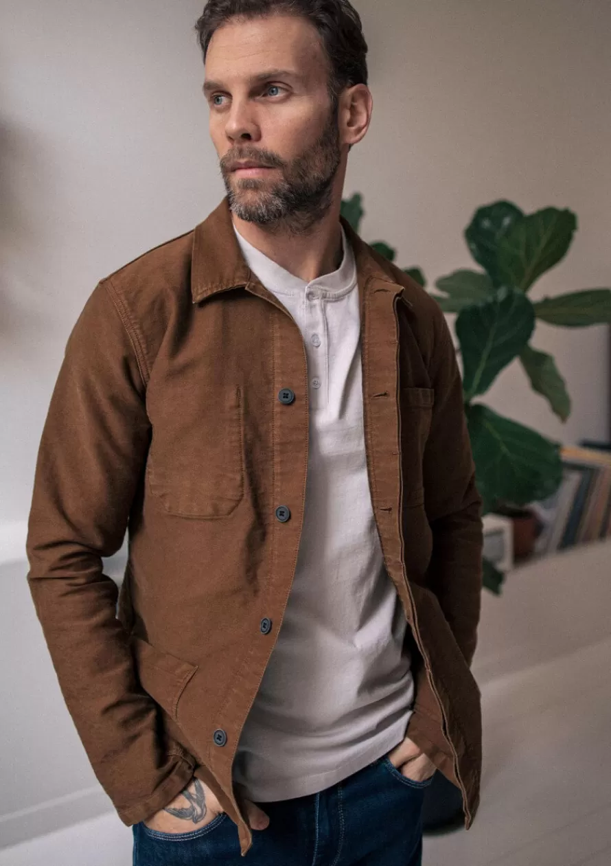 veste_atelier_camel_2-1.webp Montlimart Ciré & Vestes<VESTE ATELIER Camel