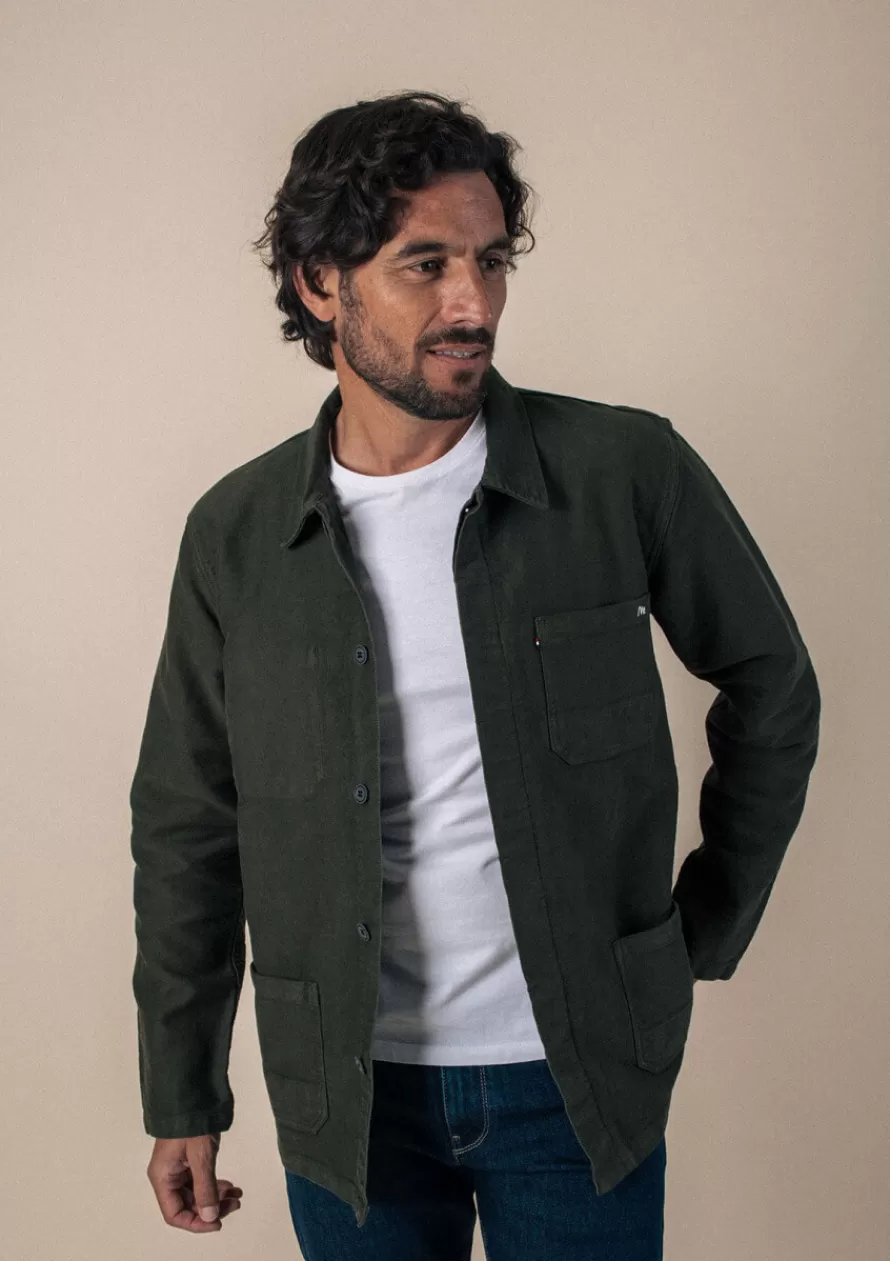 Montlimart Ciré & Vestes<VESTE ATELIER Vert