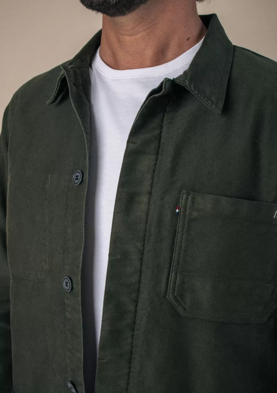 Montlimart Ciré & Vestes<VESTE ATELIER Vert
