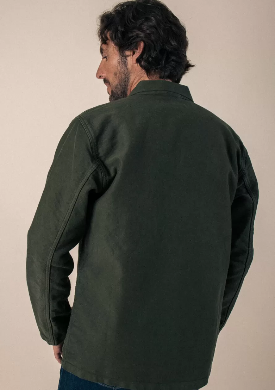 veste_atelier_vert_2-1.webp Montlimart Ciré & Vestes<VESTE ATELIER Vert