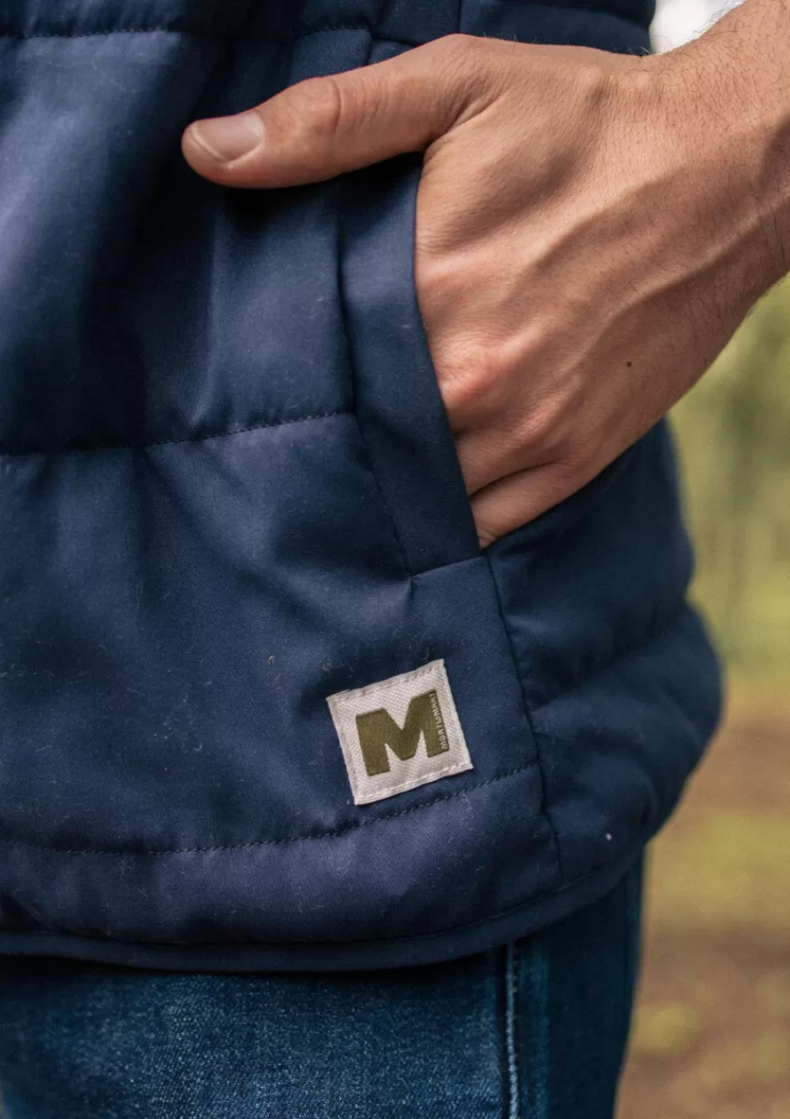 veste_frisson_marine_3-1.webp Montlimart Ciré & Vestes<VESTE FRISSON Marine