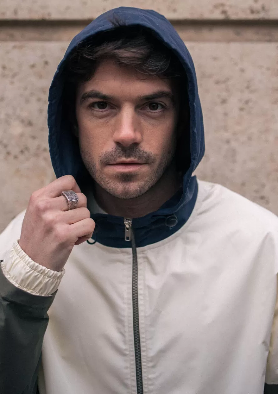 veste_rafale_marinekaki_2-1.webp Montlimart Ciré & Vestes<VESTE RAFALE Marine/Kaki