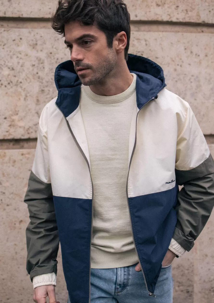 veste_rafale_marinekaki_3-1.webp Montlimart Ciré & Vestes<VESTE RAFALE Marine/Kaki
