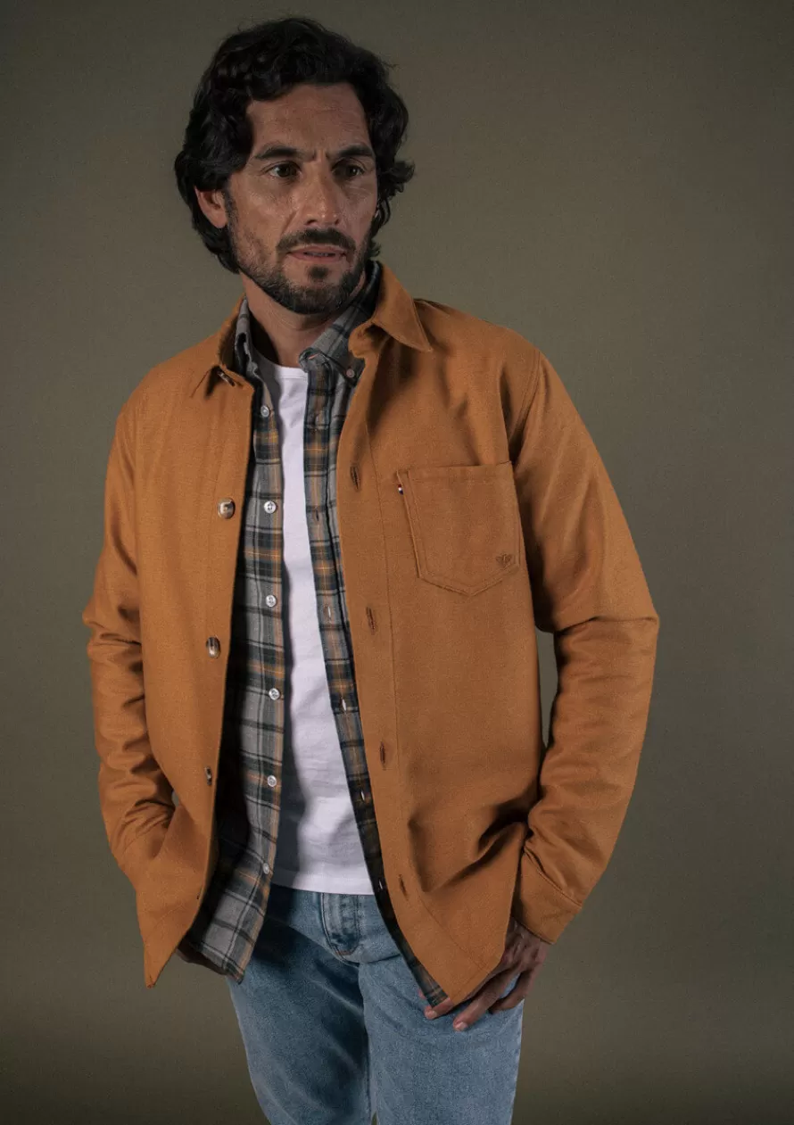 Montlimart Ciré & Vestes<VESTE TRADITION Moutarde